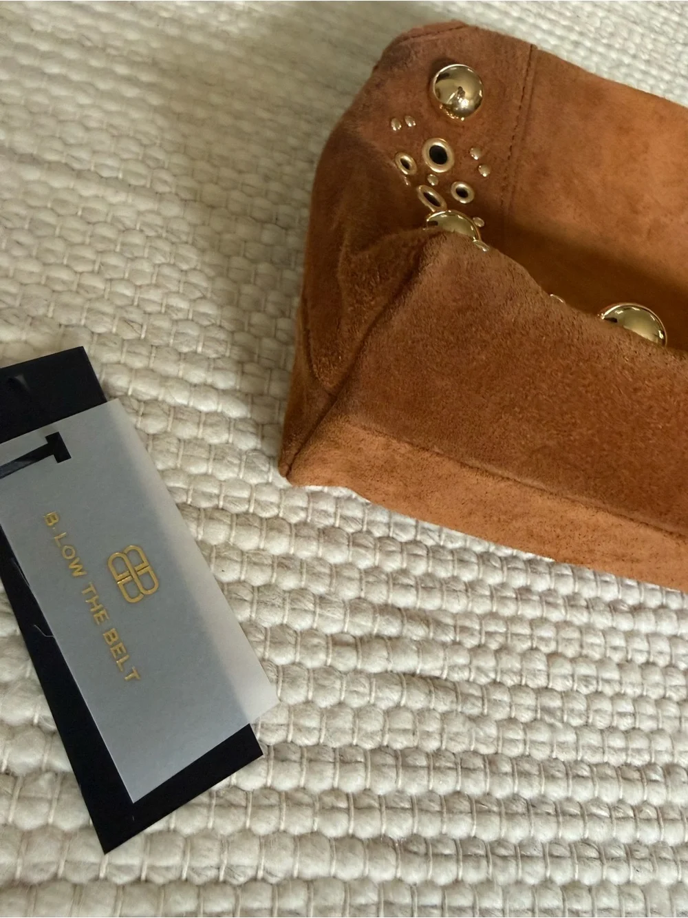 B-Low the Belt soft suede